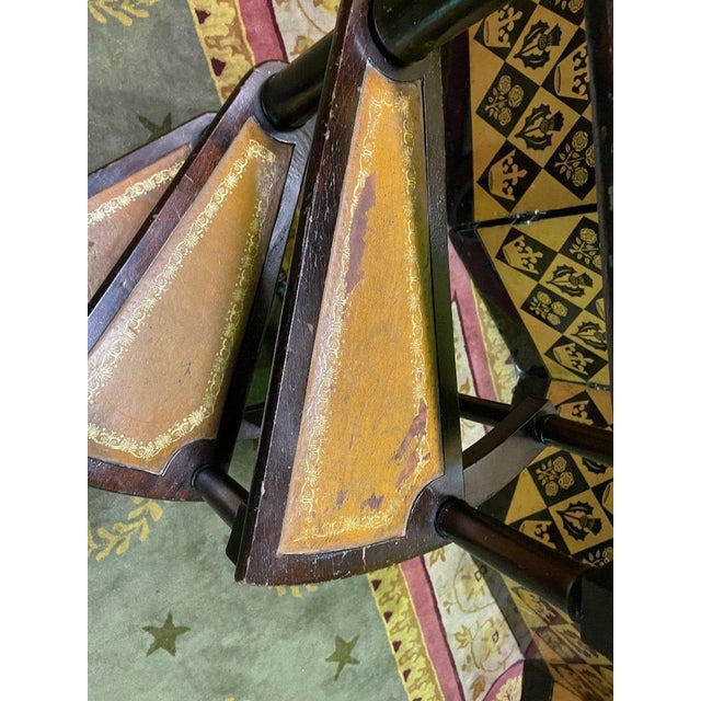 20th Century English Library Staircase For Sale - Image 4 of 8