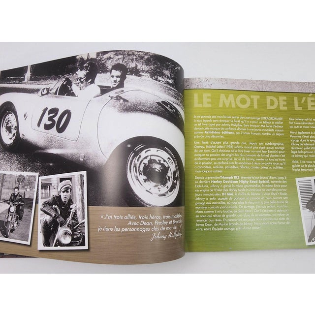 Johnny Halliday Rock'n'Roule Motos De Légendes Voitures De Rêves Collector Ed. For Sale - Image 10 of 12