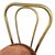 Metal 1970s Brass Side Chair Thonet Style – Made in Italy For Sale - Image 7 of 9