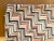 1970s 3 Vintage 1970’s Chevron Zig Zag Flocked 3d Velveteen Pillow Covers For Sale - Image 5 of 6