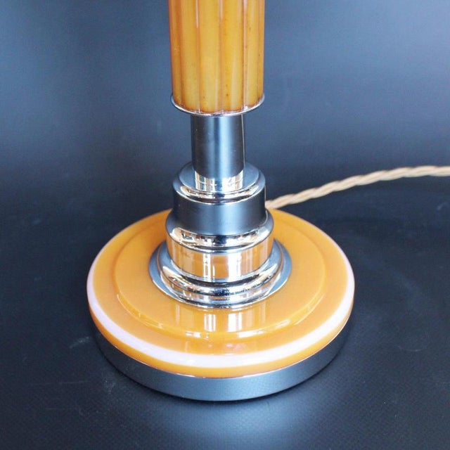 Art Deco Dome Lamp, 1930s For Sale - Image 3 of 6