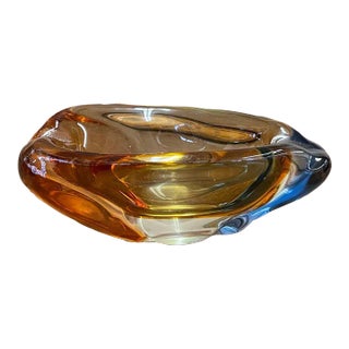 Vintage Colored Glass Astray Sourced in Amsterdam For Sale