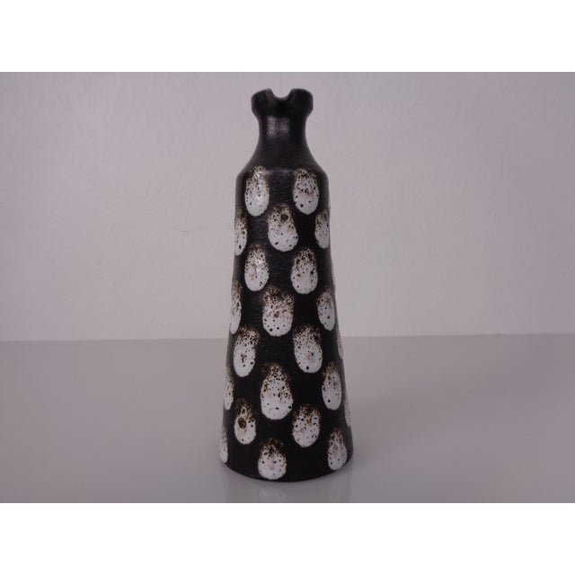 1960s German Studio Ceramic Vase by Monika Maetzel, 1960s For Sale - Image 5 of 18