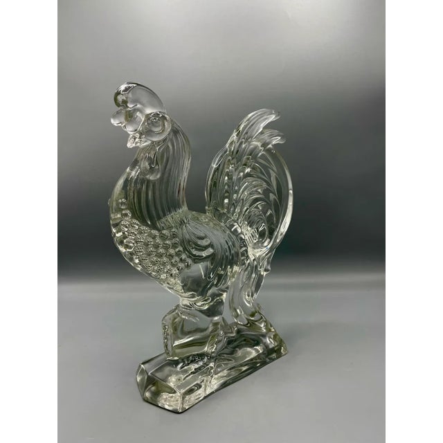 1950s 1950s Fostoria Chantivcleer Rooster Figurine For Sale - Image 5 of 13