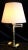 1980s German Adjustable Reading Lamp with Brass Frame, Double Joint & Beige Fabric Shade from Honsel, 1980s For Sale - Image 5 of 8