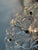 Italian Murano Glass Ball Chandelier with Floral Formed Prisms For Sale - Image 8 of 12