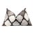 Canvello Genuine Cowhide Leather Decorative Throw Pillow With Feather Down Insert Included For Sale