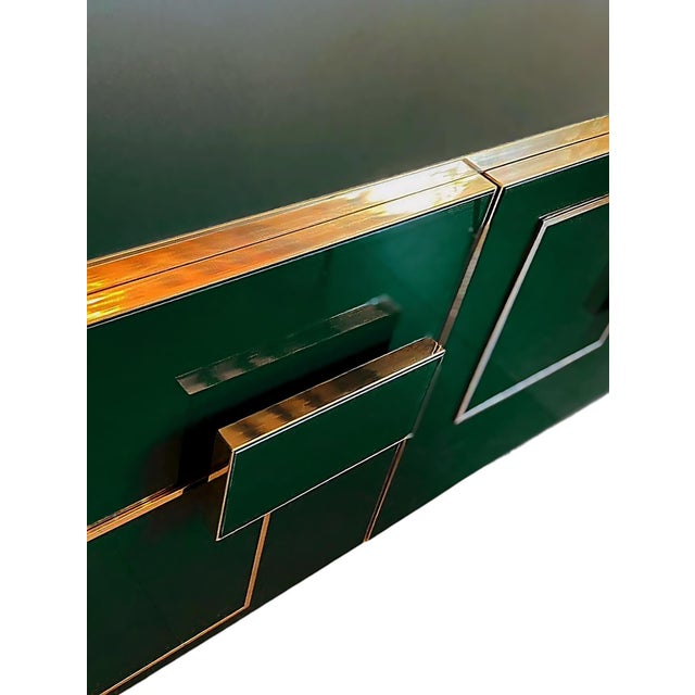 Emerald Green Sideboard and Dry Bar from Justfurnituress For Sale - Image 6 of 9