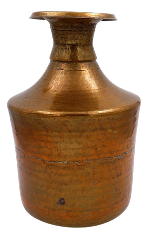 Hammered Copper Pital Ghalcha Vase, 20th Century