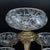 Traditional Mid-Late 20th Century Regency Style Bronze and Cut Glass Centerpiece Epergne For Sale - Image 3 of 10