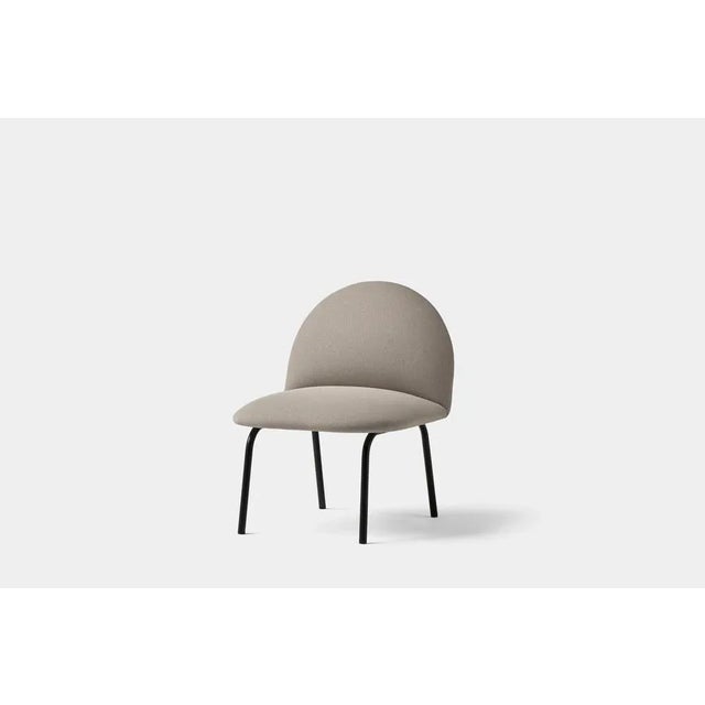 Terra armchair by pepe albargues dimensions: w 64 x d 70 x h 82 x seat 46. Materials: black painted iron frame and legs...