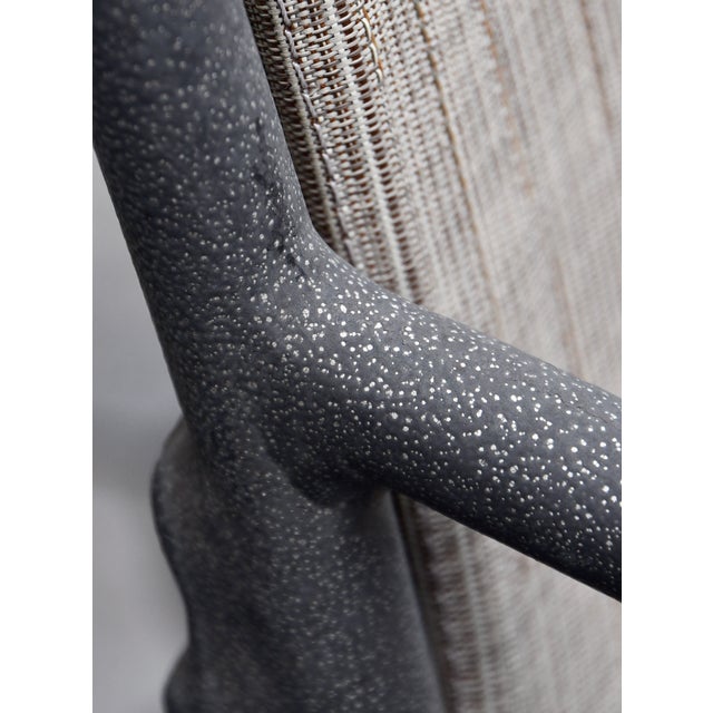 Brown Jordan Early 21st C. Brown Jordan “Roma Sling” Aluminum Outdoor Patio Table & 6 Chairs For Sale - Image 4 of 11