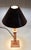 Vintage Table Lamp in Partially Painted Metal, 1990s For Sale - Image 3 of 9
