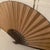 Mid Century Monumental Hand-Painted Figural Chinoiserie Wall Fan: Woman in Garden For Sale - Image 11 of 12