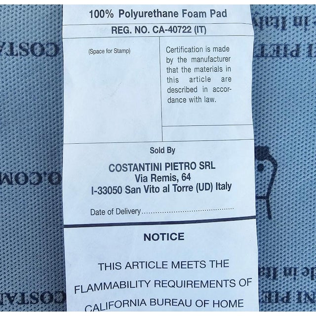 Pietro Costantini - Set of Eight Jade Dining Chairs With Chrome Leg Caps For Sale - Image 16 of 16