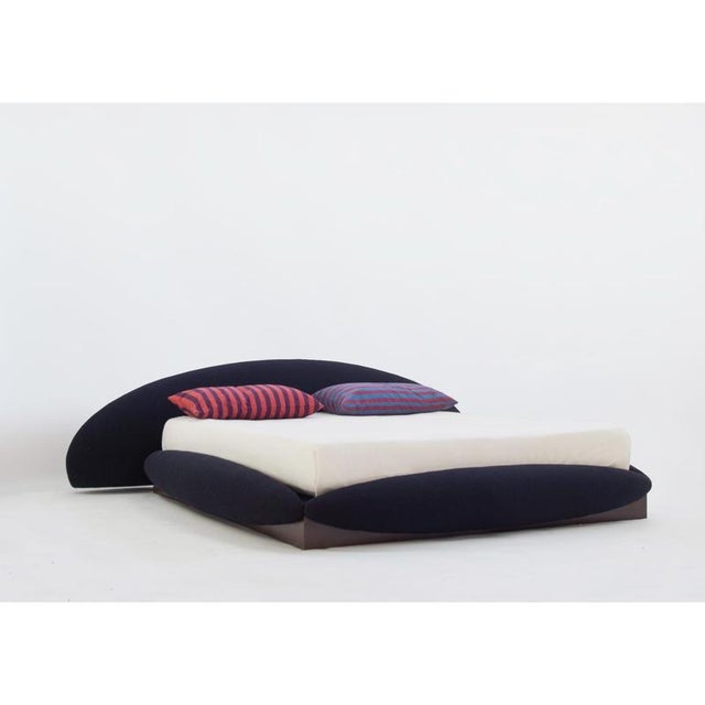 Romeo Bed in Poplar and Oak Veneer by Softhouse For Sale - Image 6 of 7