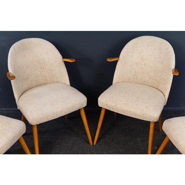 Mid-Century Cocktail Chairs, Set of 4 For Sale - Image 4 of 18