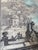 Vintage French Architectural Landscape Engraving, Framed For Sale - Image 10 of 12