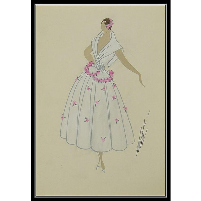 Erté Early 20th Century Soubrette, Erté For Sale - Image 4 of 6