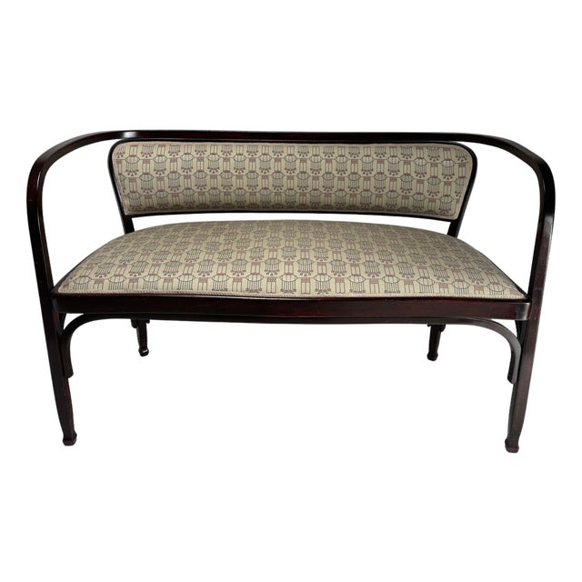 Antique Sofa by Gustav Siegel for J. & J. Kohn, 1890s For Sale