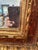 Gold Leaf & Red Underpainted Carved Italian Wall Mirror For Sale In Philadelphia - Image 6 of 6