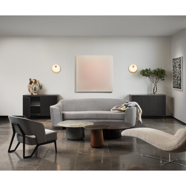 Metal Contemporary Holly Hunt Torus Sconce For Sale - Image 7 of 9