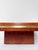 Mid-Century Modern Italian Square Coffe Table in Burl Wood and Brass, 1970s For Sale - Image 13 of 18