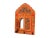 Hand-Painted Moroccan Wooden Mirror Bring authentic Moroccan artistry to your space with this beautifully hand-painted...
