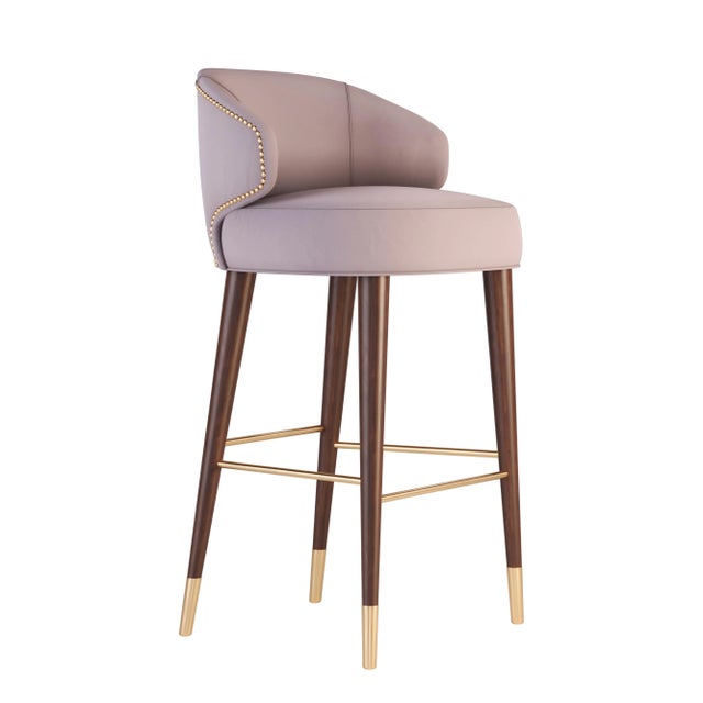 Not Yet Made - Made To Order Tippi Bar Chair by Ottiu For Sale - Image 5 of 8