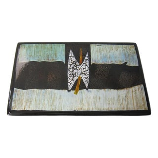 Small Modern Lacquer Enamel Box For Sale