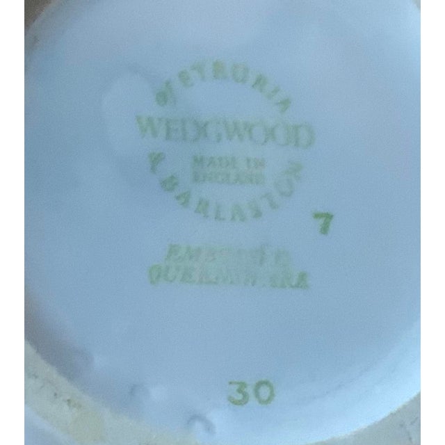 Wedgwood 1950s Wedgwood Queen’s Ware “Lavender & Cream”Sugar & Creamer For Sale - Image 4 of 8