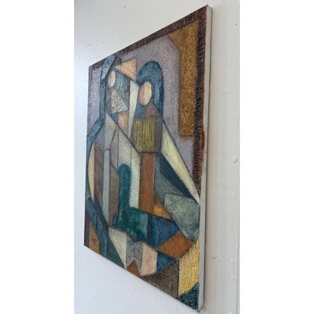 Family Group #2 Oil on Canvas For Sale - Image 4 of 12