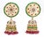 19th Century 8.54 Carat Emerald, 2.40 Carat Ruby Old Persian Earring - 2 Pieces For Sale - Image 9 of 9