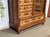 20th Century Art Nouveau Wardrobe in Pitch Pine and Speckled Maple Burl For Sale - Image 6 of 18