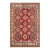 Southwestern Kazak Red/Beige Wool Rug - 9'0''x12'1'' For Sale