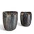 Pair of Vintage Patinated Industrial Crucible Planters, Rustic For Sale - Image 10 of 18