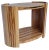 Estate Hard Maple Clear Lacquered Side Table For Sale - Image 10 of 10