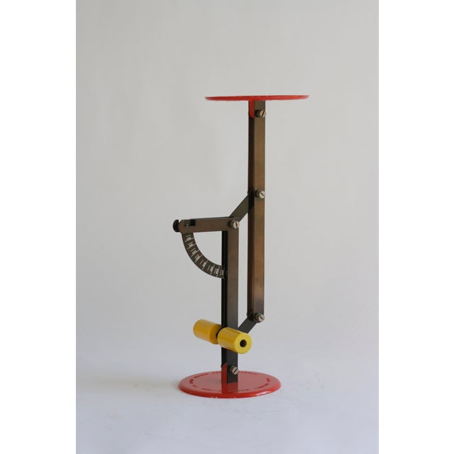 1980s Postmodern Wakita Letter Scale by Sergio Carpani for Hi-Tecs, Japan, 1980s For Sale - Image 5 of 5