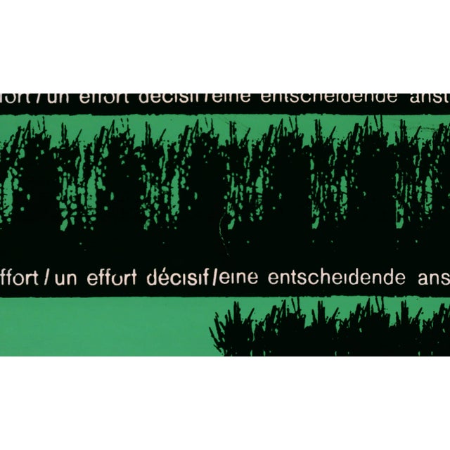 1970 Poster - Un Esfuerzo Decisivo / a Decisive Effort / Un Effort Décisif (Sugar Cane Harvest) For Sale - Image 6 of 6