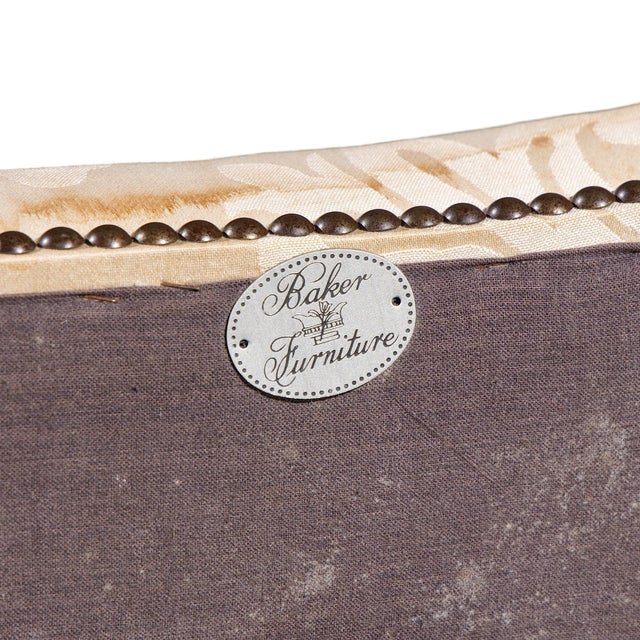 Baker Stately Homes Queen Anne Crown Chair For Sale - Image 10 of 10