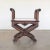 1940s Pair of French Carved Wood Stools For Sale - Image 4 of 12