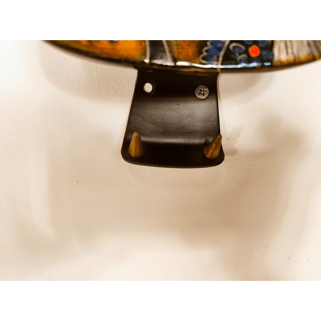 Vintage Metal Ceramic Coat Hanger, in Flawless conditions. Designed 1950 to 1959