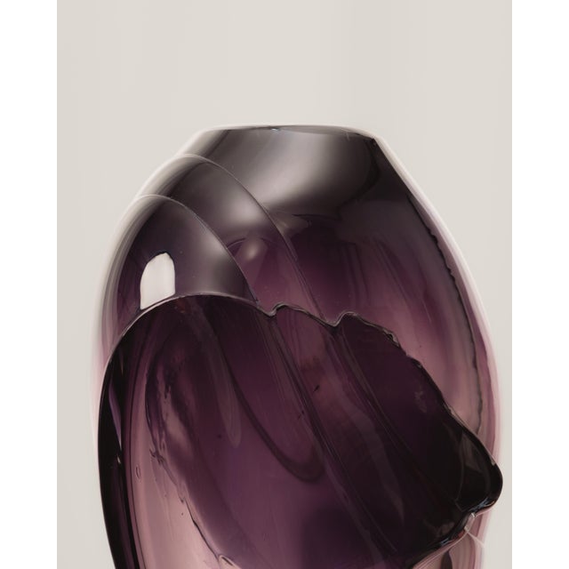 Murano Glass Vase from Paolo Crepax, 1990 For Sale - Image 3 of 5
