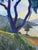 Impressionist Large Expressionist California Landscape Oil on Canvas Hartman For Sale - Image 3 of 7