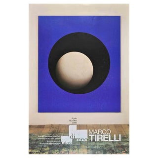 Vintage Offset Print Exhibition Poster after Marco Tirelli, 2006 For Sale