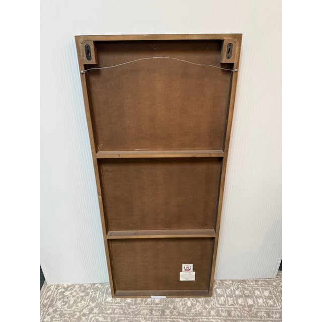 Red Castellammare Home Accents Notre Dame Wood Panel For Sale - Image 8 of 12