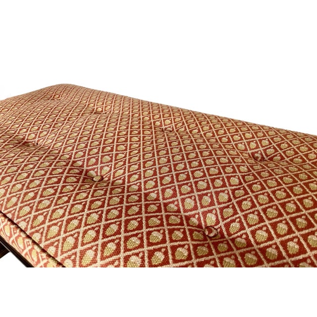 1960s Neoclassical Bench in Mahogany For Sale In Atlanta - Image 6 of 6