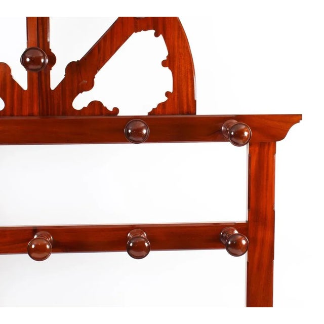 19th Century Victorian Hall Umbrella Coat Stand For Sale - Image 9 of 18