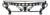 Early 20th Century Art Deco Ornate Wrought Iron Console Table For Sale