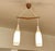 Scandinavian Pendant Light in Teak and Glass, 1960s For Sale - Image 6 of 15